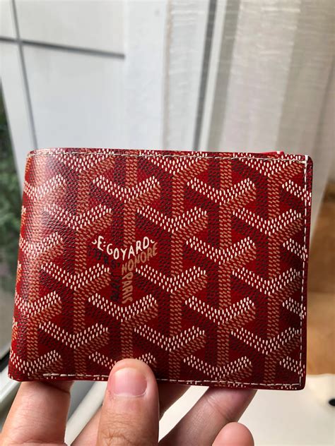 goyard mens waller|goyard men's wallet price.